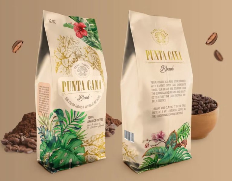 Coffee Bag Design 1